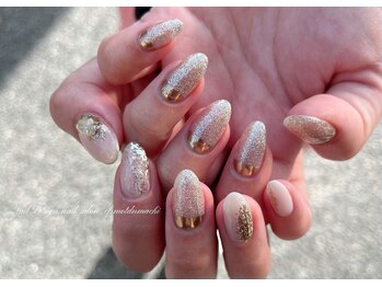 エフネイル 元町中華街店(ef nail)/アシンメトリーデザイン！