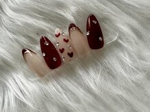 ボヌール(Bonheur)/バレンタインネイル