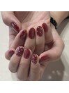 ハートネイル　¥6500