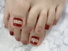 ひまりネイル(ひまりnail)/定額6500 横フレンチ