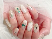 エール アンド ガレンド(ailse&Guarendo)/ニュアンス×シェルネイル