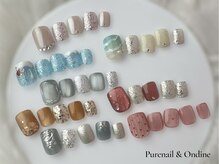 ピュアネイルアンドオンディーヌ/フット定額デザイン