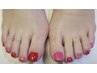【キャンペーン】☆FOOT NAIL☆ワンカラー/ドライケア・オフ込/￥6000