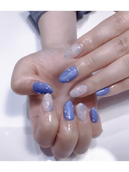 クリスタルネイルサロン(Crystal Nail)/たらしこみネイル