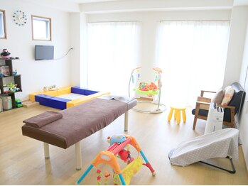 広島骨盤センター/広々としたキッズスペース有◎