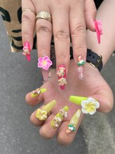 パピーネイル 北千住店(PUPPY NAIL)/日焼けキティでサマーネイル☆
