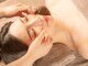 アロムティユル(AromeTilleul)の写真/【首肩ほぐしヘッドスパ付き小顔矯正】歪みとむくみを取って左右バランスの良いスッキリ小顔へ導きます◎