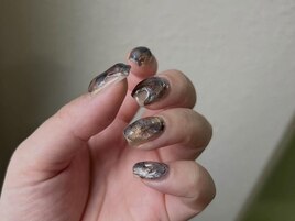 ぷっくりニュアンスネイル