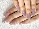 ミラーフレンチネイル