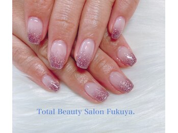 福屋。 熊本南店/ラメグラデーション
