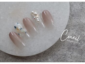 コーネル(CONAIL)/《90分courseA》押し花ネイル