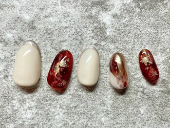 プピル(PUPIL)/和装用ネイルサンプル♪