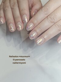 ハートホロネイル