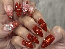 リグナル リット(Lignal.liit)/レッドハートネイル