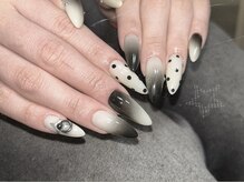 96nails.【長さだし/持ち込み/フィルイン/y2k/ギャル/グランジ/派手/ロング/岐阜】