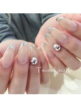 ツメカザリ 西金沢店(TsumekazaRi)/＊バーチャルスカ×細フレンチ＊