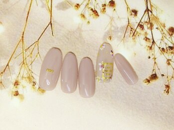 ネイルライフ(NailLife)/花柄ネイル