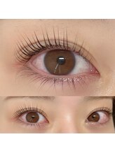 根元からしっかり立ち上げる【パリジェンヌラッシュリフト】