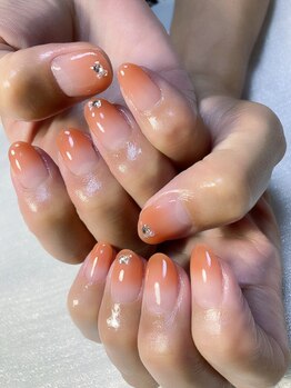 ネイル ラメール(nail Lamer)の写真/【初回オフ無料】定番のワンカラーでも個性が出せる♪派手なネイルが苦手な方にもオススメ◎5000円~