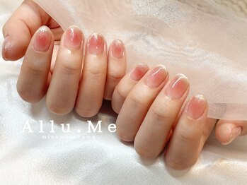 アリューミー 南青山店(Allu.Me)/チーク×マグネットネイル