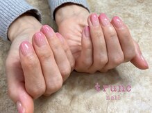 トランク ネイル(trunc nail)/ピンクグラデーション♪