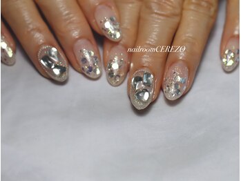 ネイルルーム セレッソ(CEREZO)/キラキラネイル