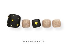 マリー ネイルズアンドラッシュアート モザイクモール港北店(MARIE NAILS & LASH ART)/定額￥7700 ハート 0828b