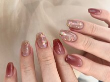 ネイルサロン モネ(Monet)の雰囲気（春に人気なうるうるなフラワーネイル）