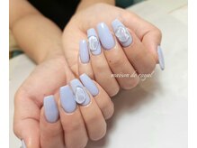 メゾンドロイヤル(Maison_de_ROYAL)/パステルカラーネイル