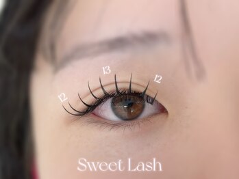 スウィートラッシュ 久喜テラレス店(Sweet Lash)/* Flat lash 160本 束感 仕上げ*