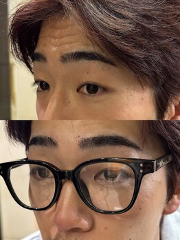 メンズ眉毛サロン&毛穴洗浄 HAK.銀座【ハク】MEN'Sアイブロウサロン/眉毛パーマ/