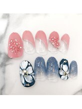 ネイルサロン ル リアン(Nailsalon Le lien)/フラワーネイル