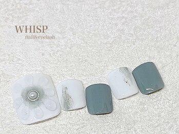 ウィスプ(WHISP)/ぷっくりフラワーネイル 10480円