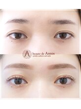 ボーテ ド アントス beaute de Antos/上下パーマ＆眉カラーは最強です