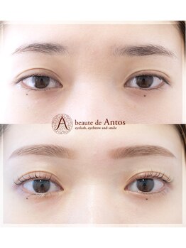 ボーテ ド アントス beaute de Antos/上下パーマ&眉カラーは最強です