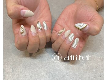 アティレ(attirer)/凹凸アクセサリーネイル.