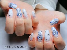 ミアリ(MIARI)/持ち込みリボンネイル