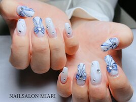 持ち込みリボンネイル