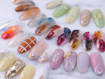 モルトモード(moltmode)の写真/【付けたいお気に入りのパーツが見つかる♪】キープ力+技術力が自慢の当サロンで周りと差がつくネイルを!