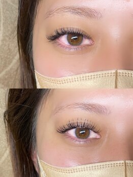 目の形にあったエクステ提案が得意