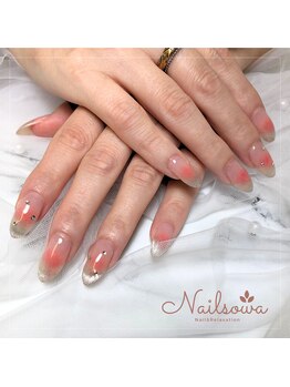 ソワ(sowa)/オレンジチークが大人かわいい