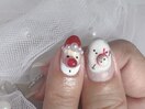 クリスマスネイル