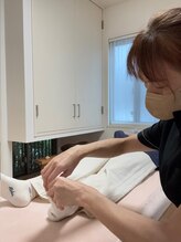 青い手/施術の流れ　6