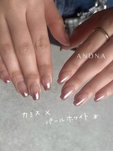 アンドナ バイ ケディット(ANDNA by KEDIT)/冬感♪パールなシンプルグラデ