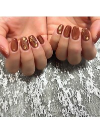 《ハンド》ハートホロマグネイル