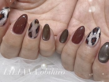 リリアーナ 帯広(LILIANA)/レオパードネイル