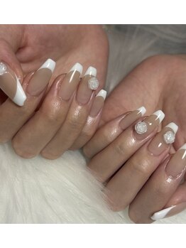 アンクジェーネイル(ankJ.nail)の写真/【赤坂駅7分/21時まで営業】フォルムに拘る高技術ネイルサロン*イベントや旅行、デート前に☆