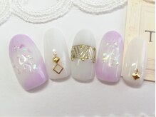 ネイルサロン トリック(Nail Salon TRICK)/乳白色ネイル