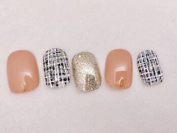 ネイルアンドアイラッシュサロン ティッシュ(tissue)/定額Mコース