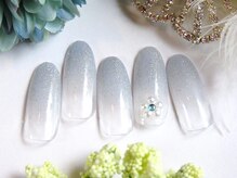 トータルビューティーアンドアズフローラ(Total Beauty & a`s Flora)/ブルーラメ☆グラデーション